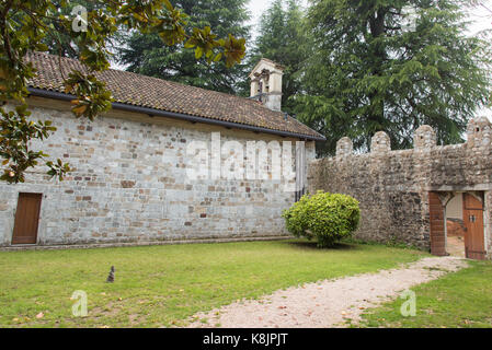 Vecchio hospitale di san Giovanni, majano. udine Foto Stock