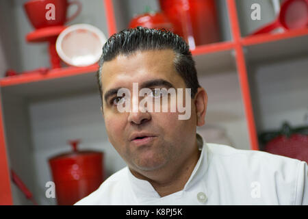 Sao Paulo, sao paulo, Brasile. Xx Settembre, 2017. buddy valastro, partecipa a una conferenza stampa alla rete recordtv in sao paulo, circa la nuova stagione della sua realtà brasiliana spettacolo chiamato battaglia dei pasticceri. Credito: Paulo lopes/zuma filo/alamy live news Foto Stock