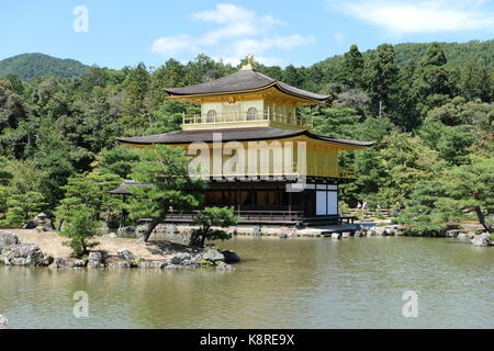 Kinkaku-ji (padiglione dorato) Foto Stock
