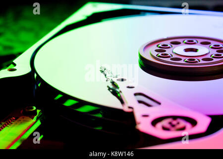 Unità disco rigido platter e lettura / scrittura di testa (HDD la testina di lettura/scrittura, disco rigido)