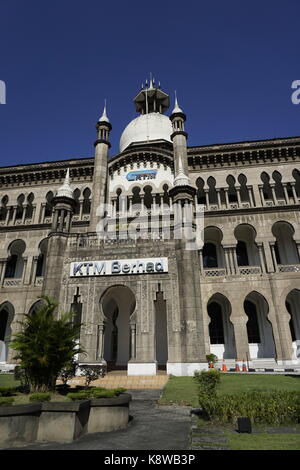 La ferrovia: la malese Ufficio Amministrazione edificio, disegnato da Arthur Benison Hubback Foto Stock