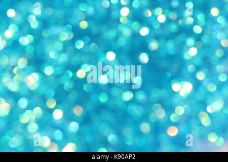 Blu azzurro glitter Foto stock - Alamy