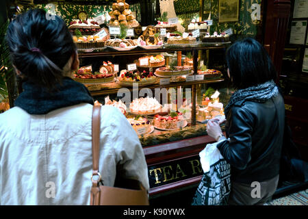 Hopetoun sale da tè in blocco arcade Melbourne Victoria Australia Foto Stock