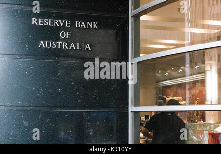 Reserve Bank of Australia Melbourne Victoria Australia Foto Stock