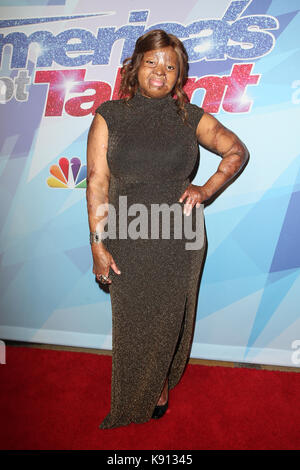 Hollywood, Stati Uniti. 20th settembre 2017. KECHI, in AMERICA, HA OTTENUTO 12 FINALI VINCITORI DELLA STAGIONE DI TALENTO al Dolby Theatre il 20 settembre 2017 a Los Angeles, California. Credit: Mediapunch Inc/Alamy Live News Foto Stock