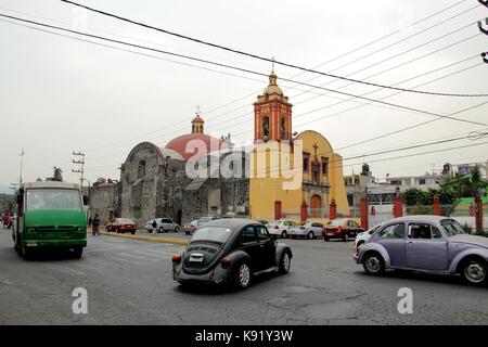 Xochimilco, Città del Messico. Foto Stock