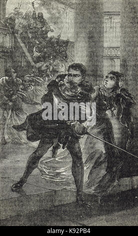 Massacro di San Bartolomeo, 1572 Foto Stock