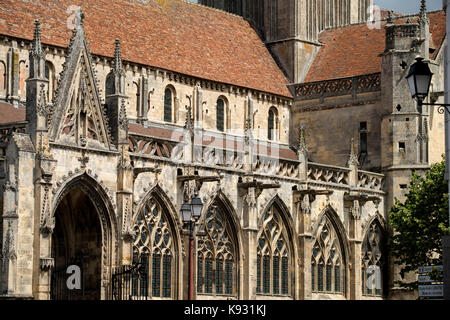 Falaise,Calvados,Normandia, Francia. St Gervais Chiesa. Agosto 2017 Foto Stock