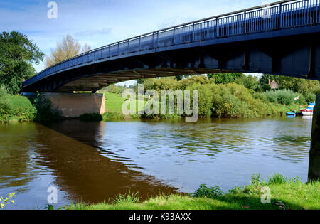 Intorno upton-su-severn Worcestershire Inghilterra Regno Unito Foto Stock