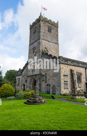 La bellissima St Marys chiesa in Kirkby Lonsdale Cumbria Inghilterra England Regno Unito Foto Stock