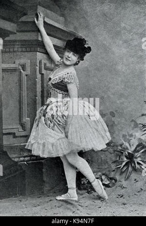 Le Cid di Massenet prima performance 1885 Rosita Mauri (balletto) Foto Stock