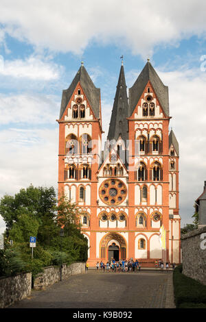 Cattedrale di Limburgo, Germania, Europa. Foto Stock