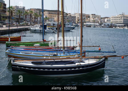 Porto di Pantelleria, Pantelleria, Italia Foto Stock