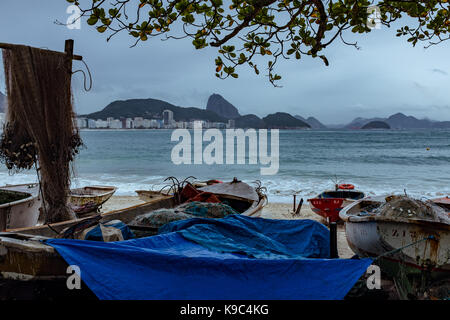 Barche dei pescatori Foto Stock