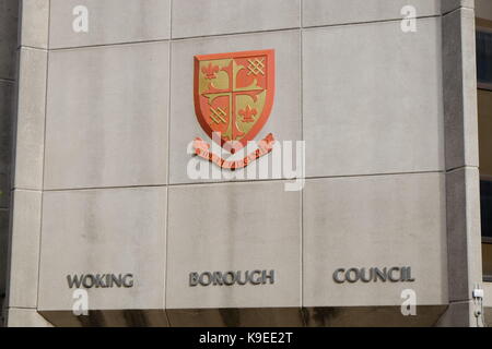 Woking Borough consiglio Foto Stock