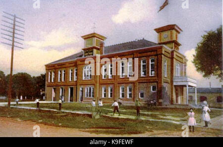 Morgan City Hall e il Palazzo di Giustizia (1905) Foto Stock