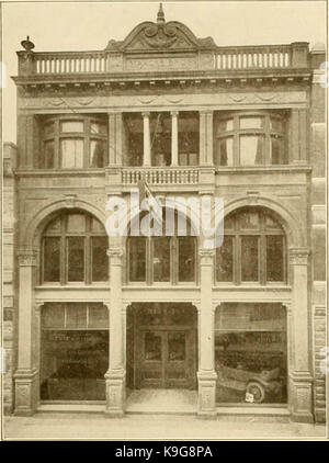 Grande san antonio, la città di destino e della vostra destinazione" (1918) Foto Stock