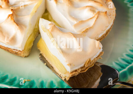 torta al limone Foto Stock