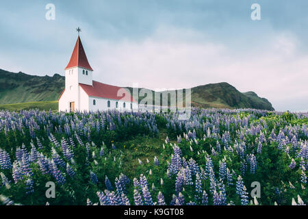 Myrdal luterana chiesa Foto Stock