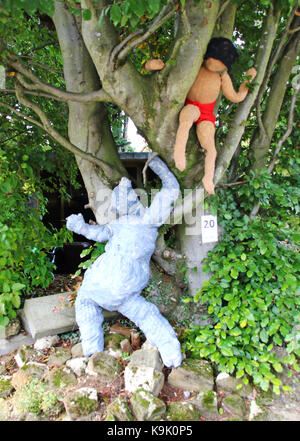 Clophill, UK. 23 Sep, 2017. clophill village spaventapasseri festival, clophill, Bedfordshire, Regno Unito il 23 settembre 2017 credit: keith mayhew/alamy live news Foto Stock