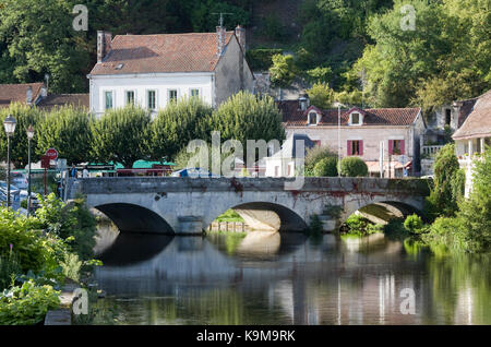 Brantome, Francia. Foto Stock