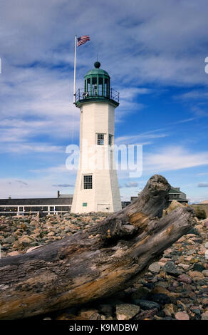 Luce scituat (1810) - scituate, Massachusetts, Stati Uniti d'America Foto Stock