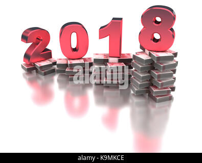 Crescente economia cinese 2018 Foto Stock