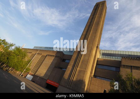 Vista astratta di Tate Modern Foto Stock