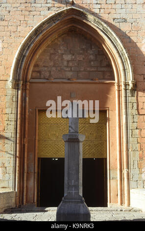 La Arciprestal chiesa di Santa María nella città di Sagunto a Valencia in Spagna. Foto: Eduardo Manzana Foto Stock