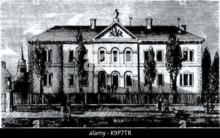 Premier Palais de Justice de Montreal Foto Stock