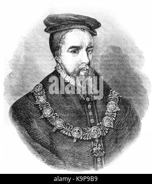 Thomas Stanley, i conte di Derby, fu una figura significativa nella storia inglese. Il suo titolo e il suo ruolo negli eventi politici contribuirono a plasmare l'Inghilterra del XV secolo. Fu un importante nobile durante la Guerra delle due rose, contribuendo alle dinamiche di potenza mutevoli del tempo. Foto Stock