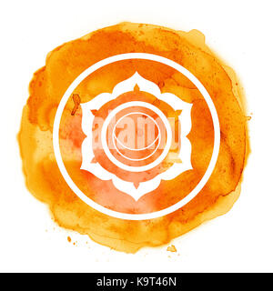 simbolo di Chakra Foto Stock