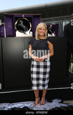 Sydney, Australia. 22 settembre 2017. Nella foto: Samanthan Armytage. Canale 7 Sunrise Presenter Samantha Armytage ha ospitato la presentazione dell'Everest, Foto Stock