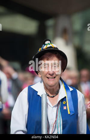 Londra, Regno Unito. 24 settembre 2017. perlacea re e regine di Harvest Festival. Credito: un.Bennett credito: Andrew Bennett/alamy live news Foto Stock