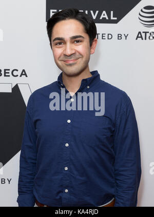 New york, Stati Uniti. 24Sep, 2017. zhubin parang assiste conversazione con trevor noah & gli scrittori del quotidiano mostra durante il Tribeca tv festival a cinepolis chelsea credito: lev radin/Pacific press/alamy live news Foto Stock