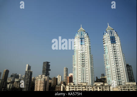 Torri imperiale, Mumbai, Maharashtra, India, Asia Foto Stock