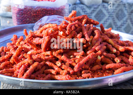 Khaja negozio di dolci, sangli, Maharashtra, India, Asia - sgg 258274 Foto Stock