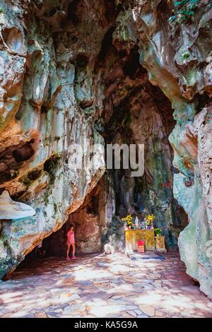 Hoi An, vietnam - marzo 20, 2017: grotta di marmo, cinque elementi montagne, Vietnam centrale Foto Stock