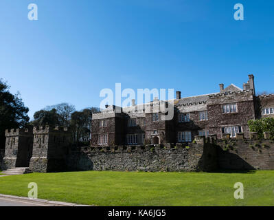 Prideaux Place, Padstow, Cornwall, Inghilterra, Regno Unito. Foto Stock