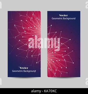 Set di Banner verticale Illustrazione Vettoriale