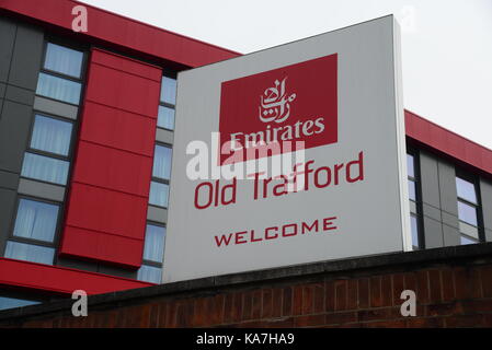 Emirates Old Trafford Cricket Ground Foto Stock