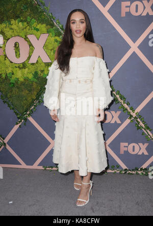 West Hollywood, CA, Stati Uniti d'America. Xxv Sep, 2017. cleopatra coleman. fox calo delle parti premiere detenute a catturare la in West Hollywood. Credito: zuma press, inc./alamy live news Foto Stock