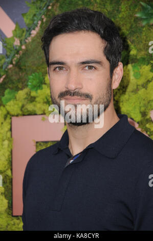 West Hollywood, CA, Stati Uniti d'America. Xxv Sep, 2017. Alfonso Herrera. fox calo delle parti premiere detenute a catturare la in West Hollywood. Credito: zuma press, inc./alamy live news Foto Stock