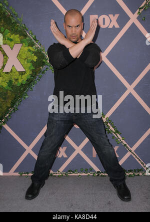 West Hollywood, CA, Stati Uniti d'America. Xxv Sep, 2017. coby bell. fox calo delle parti premiere detenute a catturare la in West Hollywood. Credito: zuma press, inc./alamy live news Foto Stock