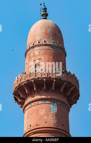 Chand minar daulatabad: Seconda torre più alto minarrete in India nei pressi di Aurangabad Foto Stock