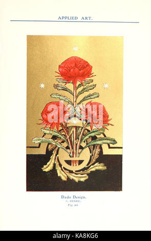 La flora australiana in arte applicata BHL7371645 Foto Stock