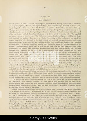 L'Australasian libro di pollame (pagina 210) BHL47319090 Foto Stock