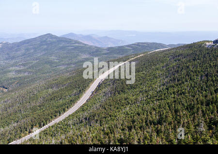 Viste Whiteface Veterans Memorial Highway Foto Stock