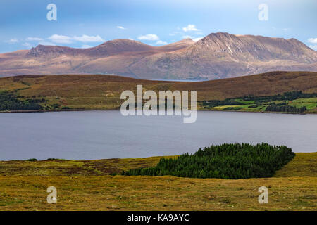 Little Loch Broon, Highlands, Scozia, Regno Unito Foto Stock