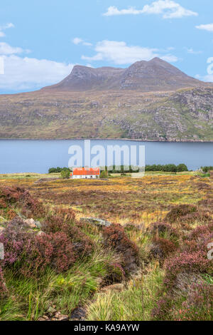 Little Loch Broon, Highlands, Scozia, Regno Unito Foto Stock